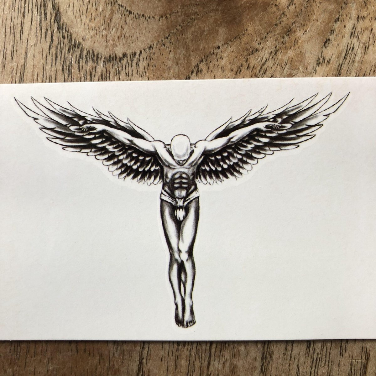 Wellness-House | Body Tattoo Angel | Body Tattoo | Tijdelijke Tatoeage | Engel | Zen Tattoo | Body Art